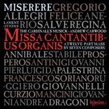 Missa Cantantibus Organis (16.Jh.), CD