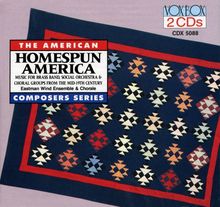 Eastman Wind Ensemble - Homespun America, 2 CDs