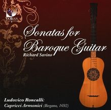 Richard Savino - Sonatas for Baroque Guitar, CD