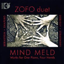 Zofo Duet - Mind Meld (Werke für Klavier 4-händig), CD