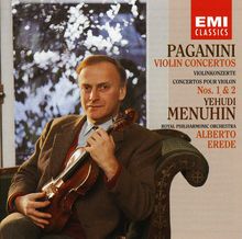Niccolo Paganini (1782-1840): Violinkonzerte Nr.1 & 2, CD