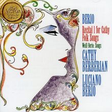 Luciano Berio (1925-2003): Recital I for Cathy, CD