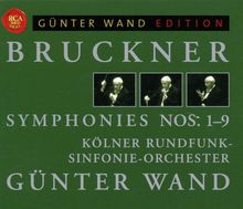 Anton Bruckner (1824-1896): Symphonien Nr.1-9, 9 CDs