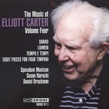 Elliott Carter (1908-2012): Tempo E Tempi, CD
