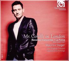 Arcangelo Corelli (1653-1713): Blockflötenkonzerte Nr.4,7,8,10 nach den Sonaten op.5, CD