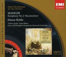 Gustav Mahler (1860-1911): Symphonie Nr.2, 2 CDs