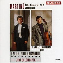 Bohuslav Martinu (1890-1959): Cellokonzerte Nr.1 & 2, CD
