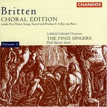 Benjamin Britten (1913-1976): Geistliche Chorwerke Vol. 3, CD
