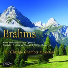 Johannes Brahms (1833-1897): Horntrio op.40, CD