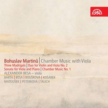 Bohuslav Martinu (1890-1959): Kammermusik mit Viola, CD