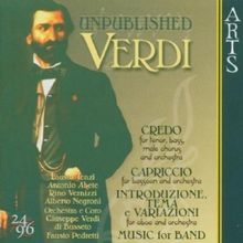 Giuseppe Verdi (1813-1901): Capriccio für Fagott & Orchester, CD