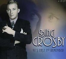 Bing Crosby: It's Easy To Remember, 4 CDs
