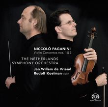 Niccolo Paganini (1782-1840): Violinkonzerte Nr. 1 & 2, SACD
