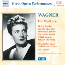 Richard Wagner (1813-1883): Die Walküre, 3 CDs
