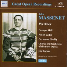 Jules Massenet (1842-1912): Werther, 2 CDs