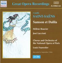 Camille Saint-Saens (1835-1921): Samson & Dalila, 2 CDs