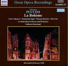 Giacomo Puccini (1858-1924): La Boheme, 2 CDs
