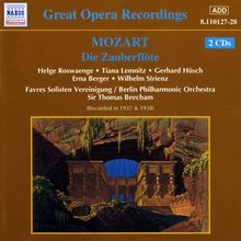 Wolfgang Amadeus Mozart (1756-1791): Die Zauberflöte, 2 CDs
