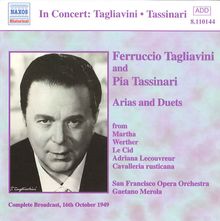 Ferruccio Tagliavini & Pia Tassinari - Arien & Duette, CD