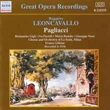 Ruggero Leoncavallo (1858-1919): I Pagliacci, CD