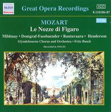 Wolfgang Amadeus Mozart (1756-1791): Die Hochzeit des Figaro, 2 CDs