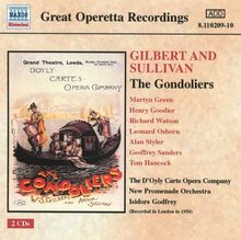 Arthur Sullivan (1842-1900): The Gondoliers, 2 CDs
