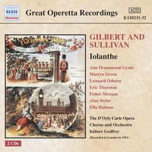 Arthur Sullivan (1842-1900): Iolanthe, 2 CDs