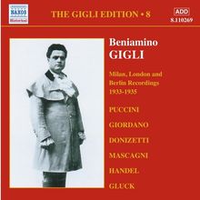 Benjamino Gigli- Edition Vol.8, CD