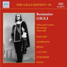 Benjamino Gigli- Edition Vol.10, CD