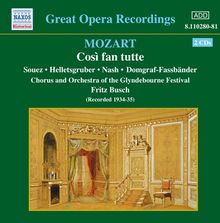 Wolfgang Amadeus Mozart (1756-1791): Cosi fan tutte, 2 CDs
