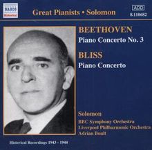 Arthur Bliss (1891-1975): Klavierkonzert, CD