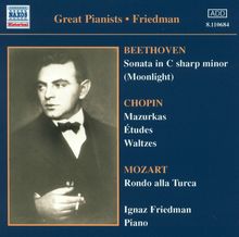 Ignaz Friedman - Complete Recordings Vol.1, CD