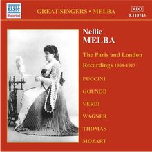 Nellie Melba - The Paris and London Recordings (1908-1913), CD