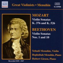 Wolfgang Amadeus Mozart (1756-1791): Sonaten für Violine & Klavier, CD