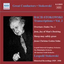Johann Sebastian Bach (1685-1750): Stokowski-Transkriptionen Vol.2, CD