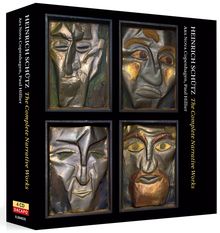 Heinrich Schütz (1585-1672): Geistliche Werke - The Complete Narrative Works, 4 CDs