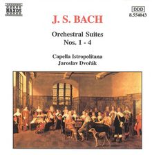 Johann Sebastian Bach (1685-1750): Orchestersuiten Nr.1-4, CD