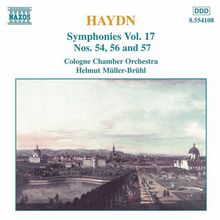 Joseph Haydn (1732-1809): Symphonien Nr.54,56,57, CD