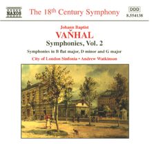 Johann Baptist Vanhal (1739-1813): Symphonien Vol.2, CD