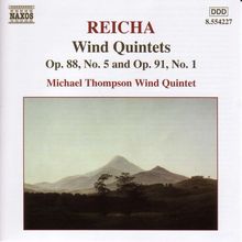 Anton Reicha (1770-1836): Bläserquintette op.88,5 & op.91,1, CD
