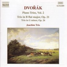 Antonin Dvorak (1841-1904): Klaviertrios Nr.1 & 2 (op.21 & 26), CD
