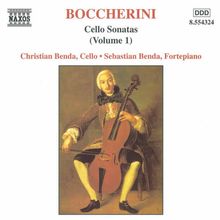Luigi Boccherini (1743-1805): Sonaten f.Cello & Bc Vol.1, CD
