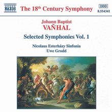 Johann Baptist Vanhal (1739-1813): Symphonien Vol.1, CD