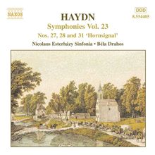 Joseph Haydn (1732-1809): Symphonien Nr.27,28,31, CD