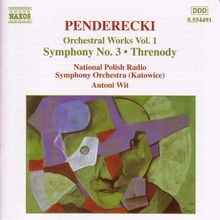 Krzysztof Penderecki (geb. 1933): Symphonie Nr.3, CD