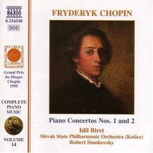 Frederic Chopin (1810-1849): Klavierkonzert Nr.1, CD