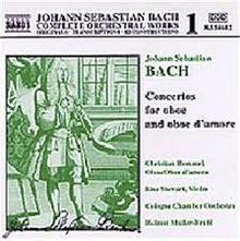 Johann Sebastian Bach (1685-1750): Oboenkonz.BWV 1053,1055,1056,1059,1060, CD
