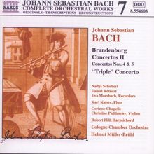 Johann Sebastian Bach (1685-1750): Brandenburgische Konzerte Nr.4 & 5, CD