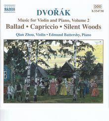 Antonin Dvorak (1841-1904): Werke für Violine & Klavier, CD