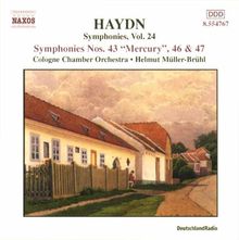 Joseph Haydn (1732-1809): Symphonien Nr.43,46,47, CD